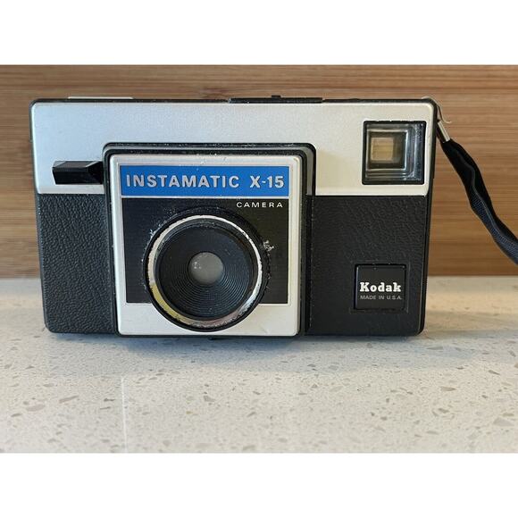 Kodak Instamatic X-15‎ Vintage Film Camera With Case - Picture 1 of 16